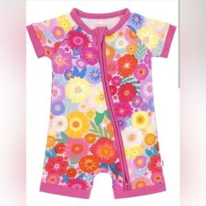 Little Sleepies Rainbow Blooms Shorty